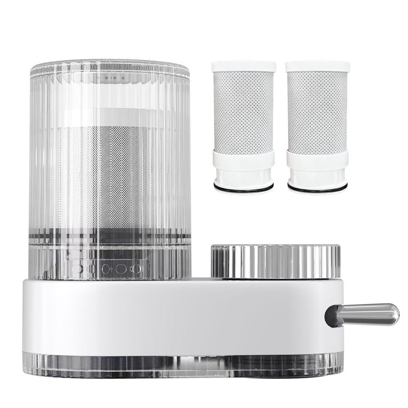 Transform Your Tap Water with MUNBYN's Multi-Functional Faucet Filter – 7 Layers of Filtration for Pure, Refreshing Water in Your Kitchen and Bathroom